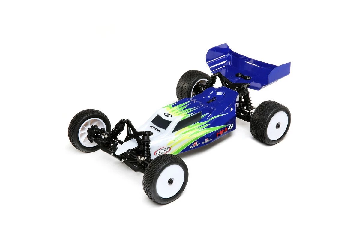 LOS01016T1 | Losi 1/16 Mini B 2.0 Electric 2WD Off Road RTR RC Buggy - Blue 1 LOS01016T1 | Losi 1/16 Mini B 2.0 Electric 2WD Off Road RTR RC Buggy - Blue
