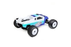 LOS01019T2 | Losi 1/18 Mini T 2.0 Electric Brushless 2WD Off Road RTR RC Stadium Truck - Blue -Losi Sales Store LOS LOS01019T2 07 1200x800 1