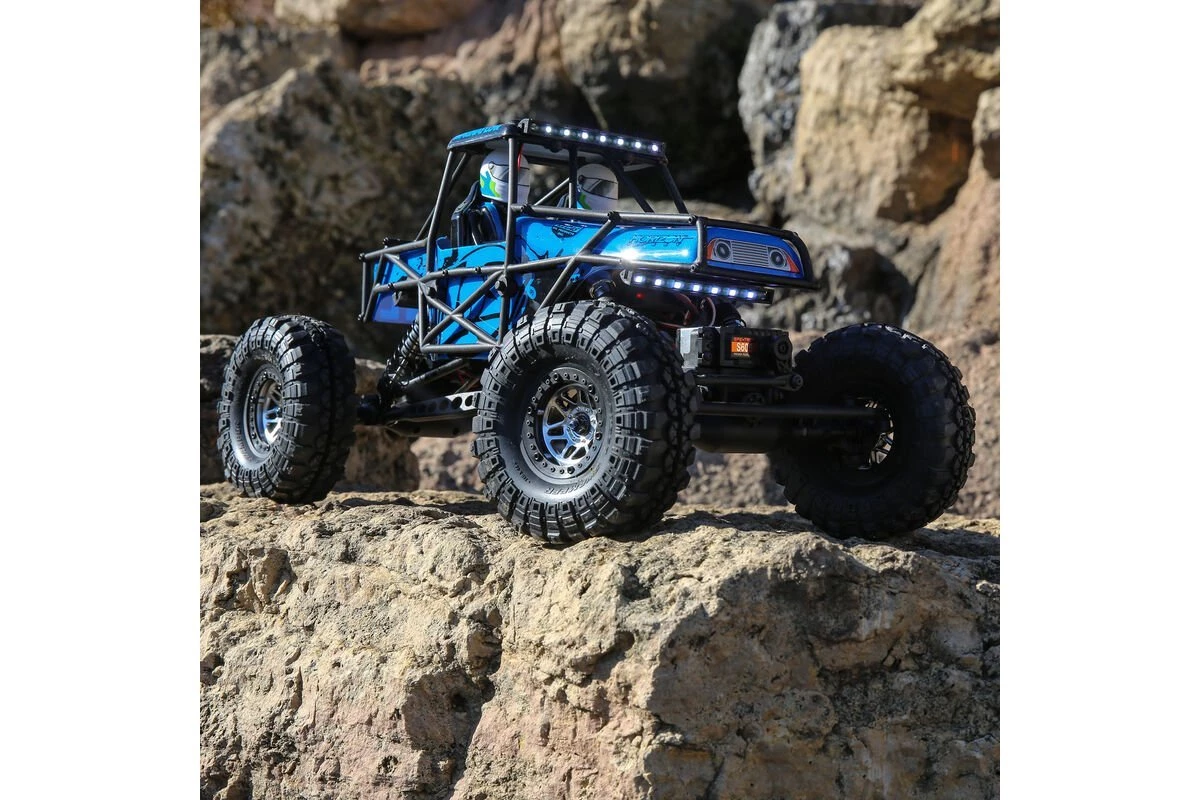 LOS03015T1 | Losi 1/10 Night Crawler SE Electric 4WD RTR RC Rock Crawler - Blue 9 LOS03015T1 | Losi 1/10 Night Crawler SE Electric 4WD RTR RC Rock Crawler - Blue - Image 9