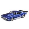LOS03035T2 | Losi 1/10 1969 Camaro 22S No Prep Electric Brushless RC Drag Car - Blue