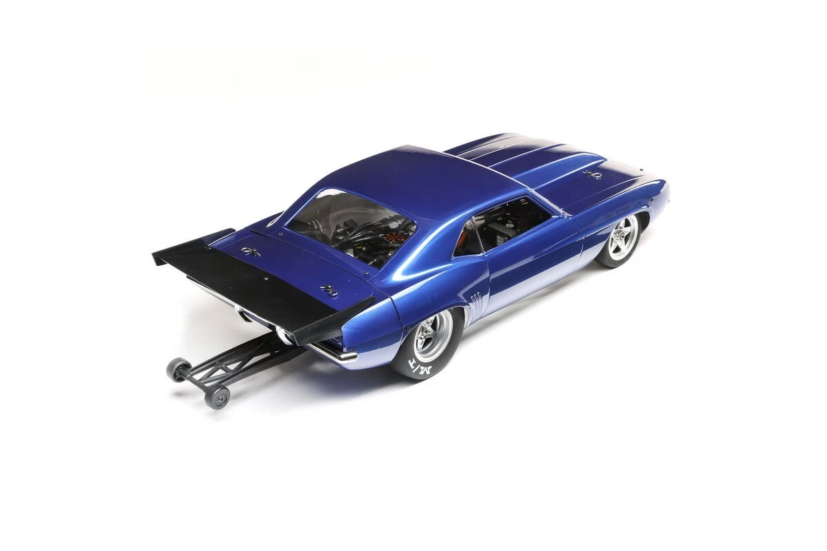 LOS03035T2 | Losi 1/10 1969 Camaro 22S No Prep Electric Brushless RC Drag Car - Blue 3 LOS03035T2 | Losi 1/10 1969 Camaro 22S No Prep Electric Brushless RC Drag Car - Blue - Image 3