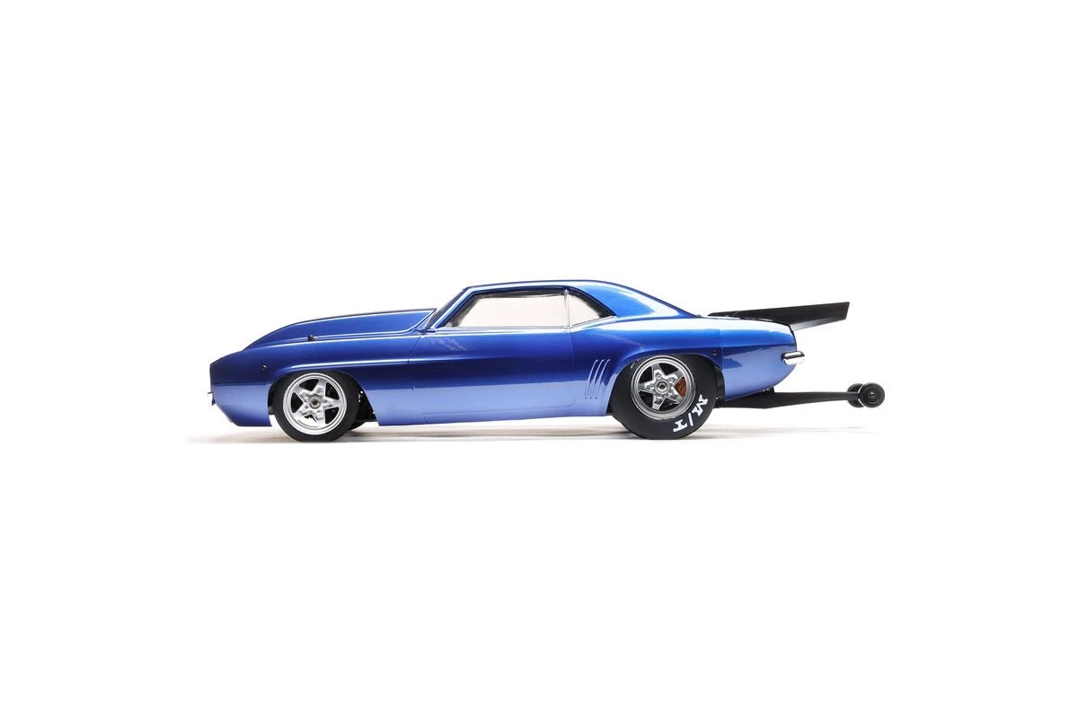 LOS03035T2 | Losi 1/10 1969 Camaro 22S No Prep Electric Brushless RC Drag Car - Blue 4 LOS03035T2 | Losi 1/10 1969 Camaro 22S No Prep Electric Brushless RC Drag Car - Blue - Image 4