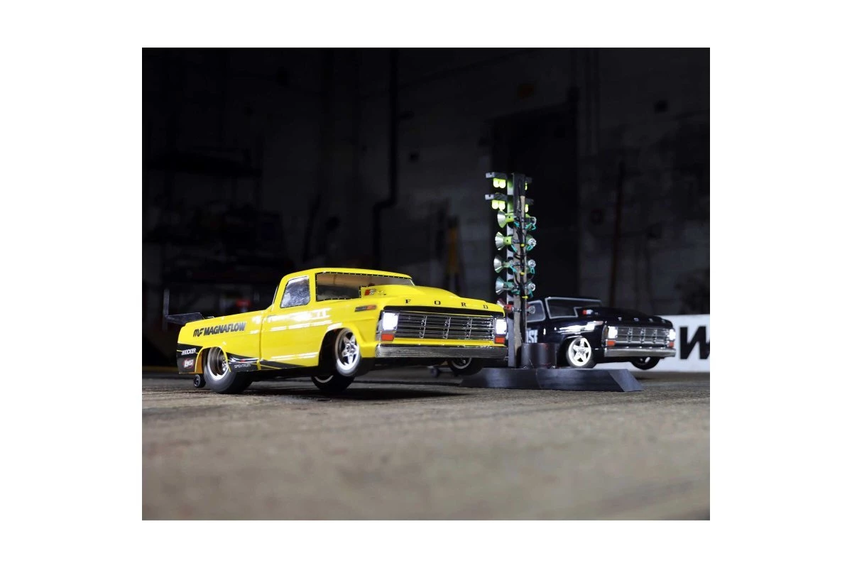 LOS03045T1 | Losi 1/10 1968 Ford F100 22S No Prep 2WD Electric Brushless RTR RC Drag Car - Magnaflow 3 LOS03045T1 | Losi 1/10 1968 Ford F100 22S No Prep 2WD Electric Brushless RTR RC Drag Car - Magnaflow - Image 3