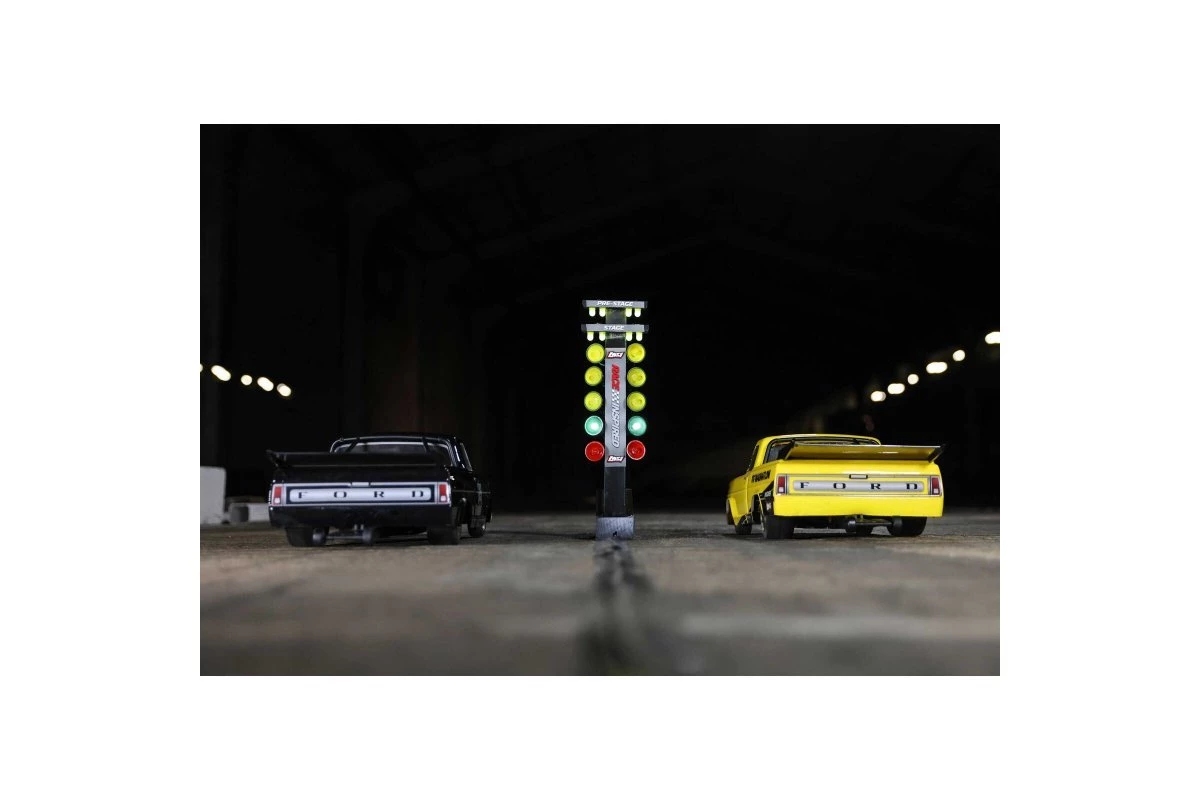 LOS03045T1 | Losi 1/10 1968 Ford F100 22S No Prep 2WD Electric Brushless RTR RC Drag Car - Magnaflow 6 LOS03045T1 | Losi 1/10 1968 Ford F100 22S No Prep 2WD Electric Brushless RTR RC Drag Car - Magnaflow - Image 6