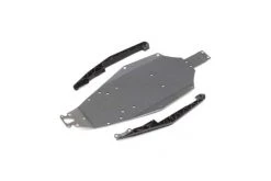 LOS211019 | Losi Mini-T 2.0 Aluminium Chassis W/ Mud Guards 3Pcs