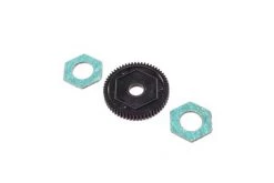LOS212016 | Losi 60T 0.5Mod Spur Gear W/ Slipper Pads 3Pcs