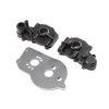 LOS212017 | Losi Mini-T 2.0 Gunmetal Aluminium Motor Mount & Differential Case