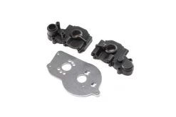 LOS212017 | Losi Mini-T 2.0 Gunmetal Aluminium Motor Mount & Differential Case
