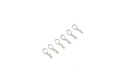 LOS216001 | Losi 1mm Silver Mini Body Pins 6Pcs