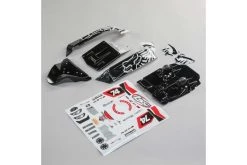 LOS230071 | Losi 1/10 Fox Racing Body Set For Tenacity DB Pro Painted Body Set W/ Decals & Accessories