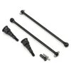 LOS232032 | Losi Steel Front & Rear Universal Drive Shafts 2Pcs