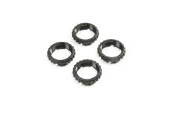 LOS233025 | Losi Black Aluminium Shock Adjuster Nuts 4Pcs