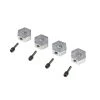 LOS242053 | Losi Aluminium 17mm Hex Adapters 4Pcs W/ Screw Pins