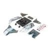 LOS250017 | Losi 1/5 DBXL-E Grey Painted Body Shell Set