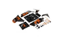 LOS250043 | Losi 1/5 DBXL-E 2.0 Fox Racing Painted Body Shell Set