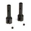 LOS252011 | Losi Front Or Rear Wheel Axles 2Pcs