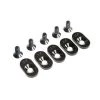 LOS252102 | Losi 5IVE-T 2.0 Black Engine Mount Inserts & Screws (19.5T) 5pcs