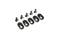 LOS252104 | Losi 5IVE-T 2.0 Black Engine Mount Inserts & Screws (20.5T) 5pcs