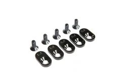 LOS252106 | Losi 5IVE-T 2.0 Black Engine Mount Inserts & Screws (21.5T) 5pcs
