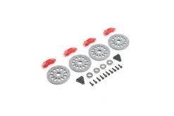 LOS252109 | Losi Disc Brakes & Red Caliper Set