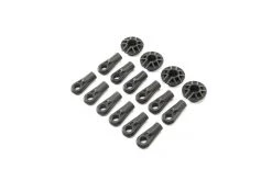 LOS254034 | Losi Shock, Rod Ends & Spring Cups Set 12Pcs