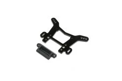 LOS254064 | Losi Black Aluminium DBXL-E 2.0 Rear Shock Tower