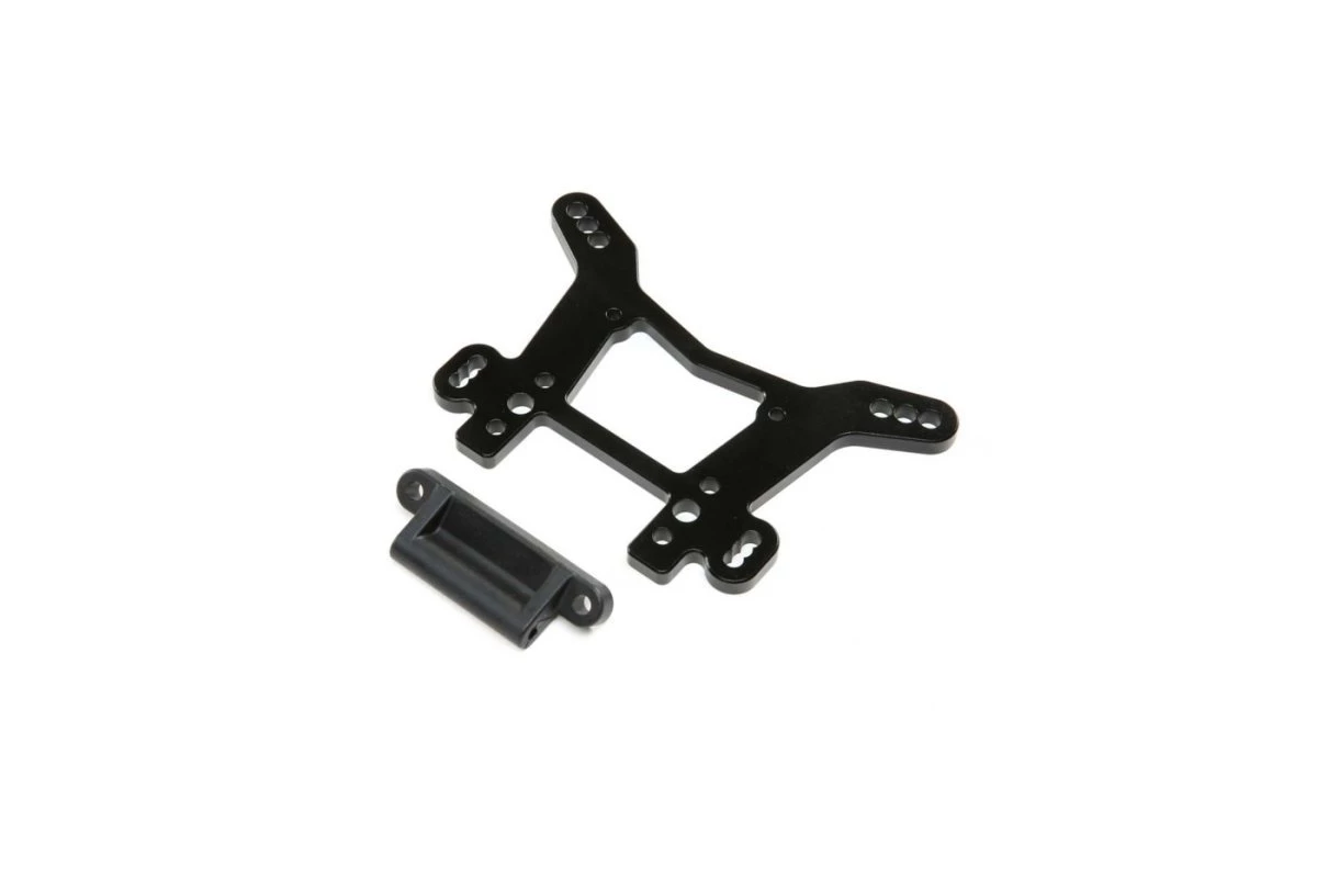 LOS254064 | Losi Black Aluminium DBXL-E 2.0 Rear Shock Tower 1 LOS254064 | Losi Black Aluminium DBXL-E 2.0 Rear Shock Tower