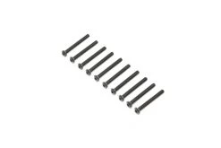 LOS255012 | Losi 4x35mm Black Oxide Steel Fine Thread Button Head Screws 10Pcs