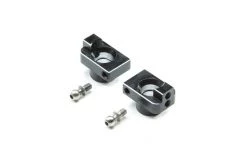 LOS311005 | Losi Black Aluminium Rear Hub Set 4Pcs