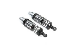 LOS314004 | Losi Gunmetal Aluminium 55mm Complete Front Adjustable Shocks 2Pcs