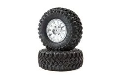 LOS43027 | Losi 2.2/3.0" Falken Wildpeak MT Tyres On Method Short Course Satin Rims - Glued Wheels 2Pcs