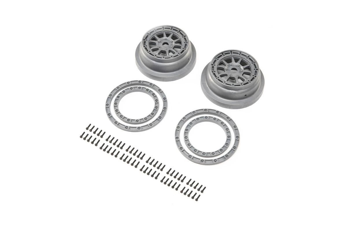 LOS43029 | Losi SBR 2.0 Beadlock Wheel & Ring Set 2Pcs 1 LOS43029 | Losi SBR 2.0 Beadlock Wheel & Ring Set 2Pcs