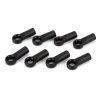 LOSA6046 | Losi 8B, 8T 4mm Plastic Rod Ends Set