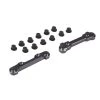 LOSB1885 | Losi Black Aluminium Front Suspension Mount Set