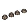 LOSB3228 | Losi 18mm (25mm Hex) Bronze Aluminium Serrated Wheel Nuts 4Pcs