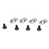 LOSB5801 | Losi Engine Mount Inserts & Screws (19T) 4pcs