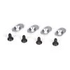 LOSB5802 | Losi Engine Mount Inserts & Screws (20T) 4pcs