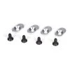 LOSB5803 | Losi Engine Mount Inserts & Screws (18.5/58) 4pcs