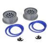 LOSB7027 | Losi 4.7/5.5" 5IVE-T Grey Rims & Beadlock Set 2Pcs
