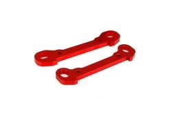 LOS254008 | Losi Red Aluminium Rear Suspension Arm Pin Brace Set