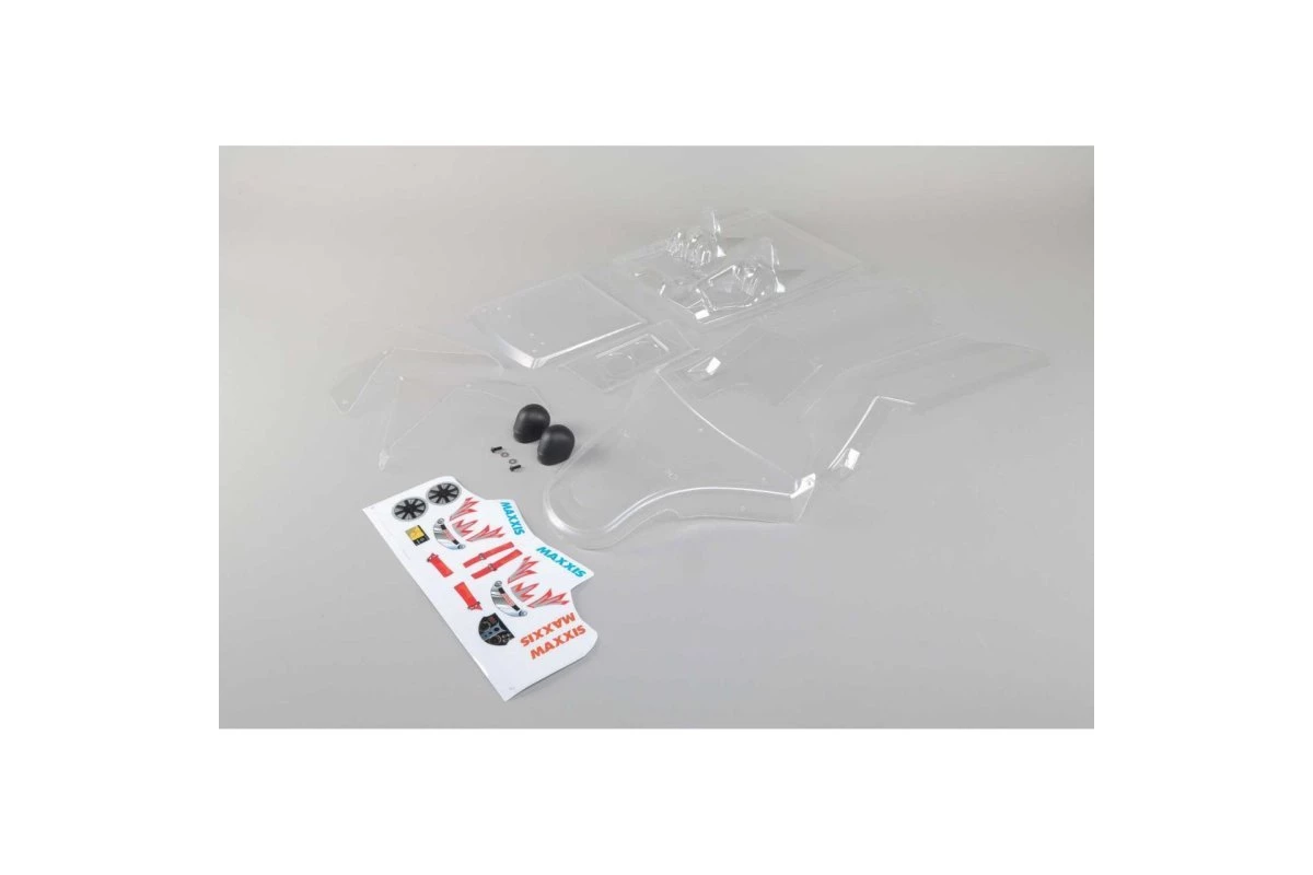 LOS250018 | Losi 1/5 DBXL-E Clear Unpainted Body Shell Set 1 LOS250018 | Losi 1/5 DBXL-E Clear Unpainted Body Shell Set